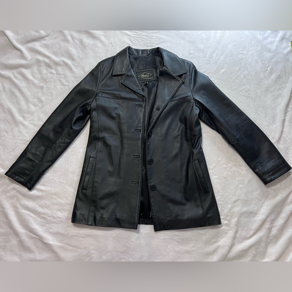 Vintage black Abaci ‘Style in Italy’ jacket/coat